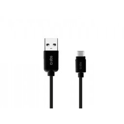SBS - USB-C / USB Kabel (1.5m), černá