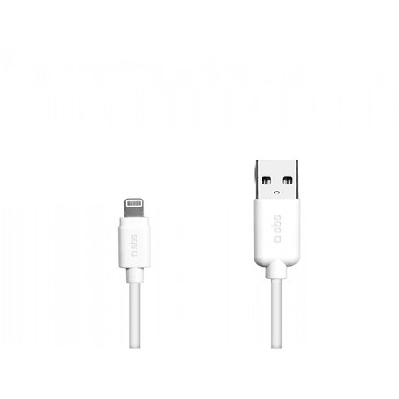 SBS - Kabel - USB / Lightning (1m), bílá