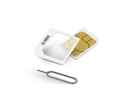 SBS - Adaptér SIM NANO SIM na Micro SIM