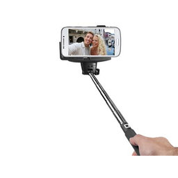 SBS - Bezdrátová selfie tyč, černá