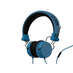 SBS - Headset Studio Mix - Sluchátka s mikrofonem, modrá