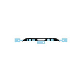 Samsung Galaxy S8 Plus G955F - Lepka pod LCD Displej Adhesive (Vrchní) - GH02-14433A Genuine Service Pack
