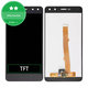 Huawei Y6 (2017) - LCD Displej + Dotykové Sklo (Black) TFT