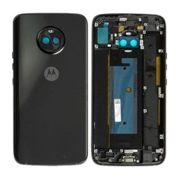 Motorola Moto X4 XT1900 - Bateriový Kryt (Super Black) - 5S58C09155 Genuine Service Pack