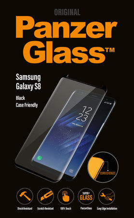 PanzerGlass - Tvrzené Sklo Case Friendly pro Samsung Galaxy S8, black