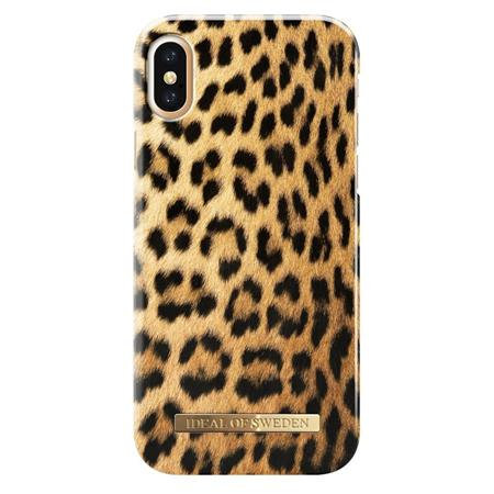 iDeal of Sweden - Fashion pouzdro pro Apple iPhone X / XS, leopardí motiv