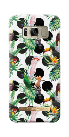 iDeal of Sweden - Fashion pouzdro pro Samsung Galaxy S8, tropické dots barevný motiv