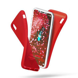 SBS - Polo pouzdro pro iPhone X, červená
