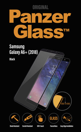 PanzerGlass - Tvrzené Sklo pro Samsung Galaxy A6+ (2018) černá