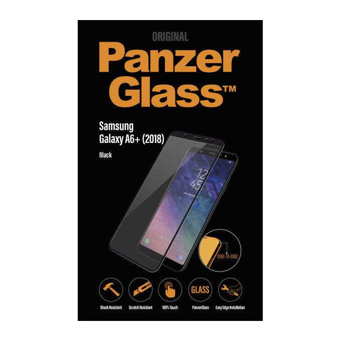 PanzerGlass - Tvrzené Sklo pro Samsung Galaxy A6+ (2018) černá