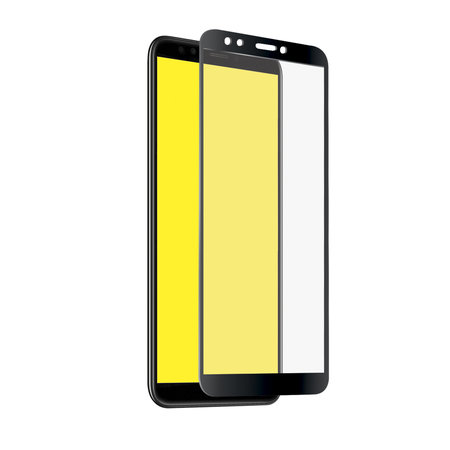 SBS - Tvrzené Sklo Full Cover pro Huawei Y7 Prime 2018, černá
