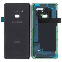 Samsung Galaxy A8 A530F (2018) - Bateriový Kryt (Black) - GH82-15557A Genuine Service Pack
