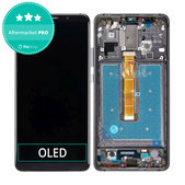 Huawei Mate 10 Pro - LCD Displej + Dotykové Sklo + Rám (Titanium Gray) OLED
