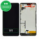 Microsoft Lumia 640 - LCD Displej + Dotykové Sklo + Rám (Black) TFT