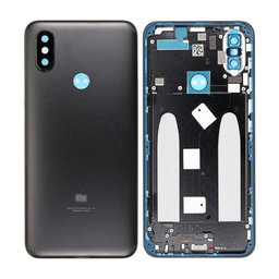 Xiaomi Mi A2 (Mi 6x) - Bateriový Kryt (Black) - 5606200580B6 Genuine Service Pack