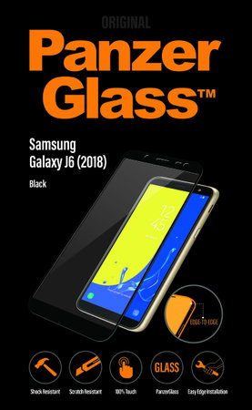 PanzerGlass - Tvrzené Sklo Edge-To-Edge pro Samsung Galaxy J6 (2018), black