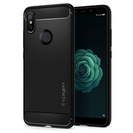 Spigen - Pouzdro Rugged Armor pro Xiaomi Mi A2, 6X, černá