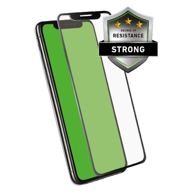 SBS - Tvrzené Sklo 4D Full Glass pro iPhone XR a 11, černá