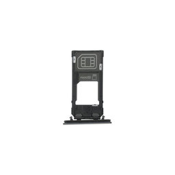 Sony Xperia XZ2 Compact - SIM Slot (Liquid Black) - 1313-0940 Genuine Service Pack