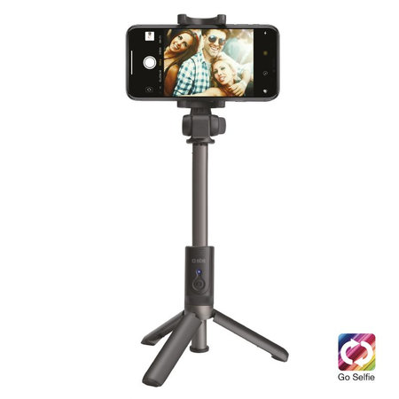 SBS - Selfie tyč, stativ, bezdrátová spoušť, černá
