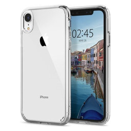 Spigen - Pouzdro Ultra Hybrid pro iPhone XR, transparentná