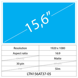 Lenovo IdeaPad S145 81W6 15.6 LCD Slim Matný 30 pin Full HD