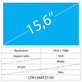 15.6 LCD Slim Matný 30 pin Full HD