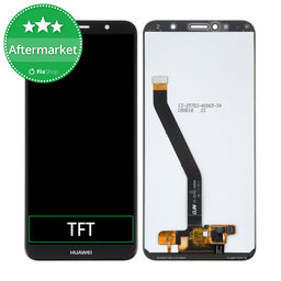 Huawei Honor 7A - LCD Displej + Dotykové Sklo (Black) TFT