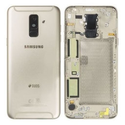 Samsung Galaxy A6 Plus A605 (2018) - Bateriový Kryt (Zlatá) - GH82-16431D Genuine Service Pack