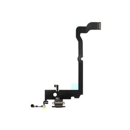 Apple iPhone XS Max - Nabíjecí Konektor + Flex Kabel (Space Gray)