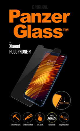 PanzerGlass - Tvrzené sklo pro Pocophone F1, čirá