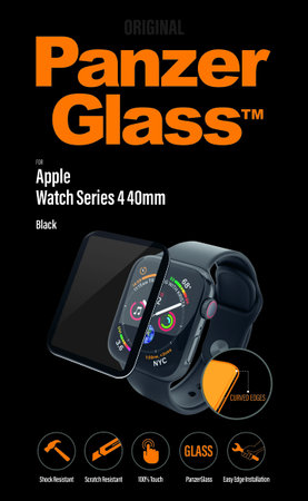 PanzerGlass - Tvrzené Sklo pro Apple Watch Series 4, 5, 6, SE (1st gen) a SE (2nd gen) 40mm, transparentná