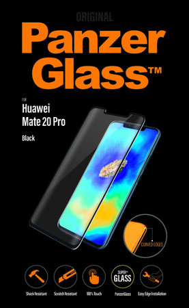 PanzerGlass - Tvrzené sklo pro Huawei Mate 20 Pro, černá
