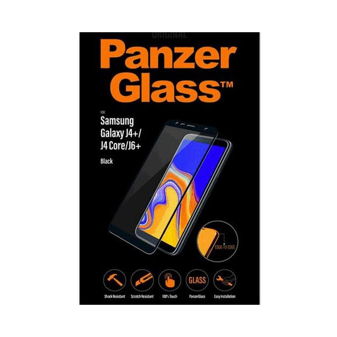 PanzerGlass - Tvrzené Sklo pro Samsung Galaxy J4+ a J6+, černá