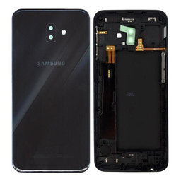 Samsung Galaxy J6 Plus J610F (2018) - Bateriový Kryt (Black) - GH82-17872A Genuine Service Pack