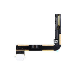 Apple iPad (5th Gen 2017) - Nabíjecí Konektor + Flex Kabel (White)