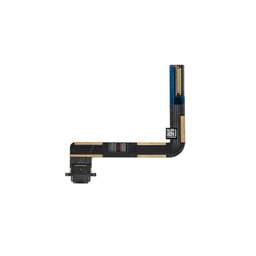 Apple iPad (6th Gen 2018) - Nabíjecí Konektor + Flex Kabel (Černá)