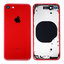 Apple iPhone 8 - Zadní Housing (Red)