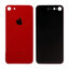 Apple iPhone 8 - Sklo Zadního Housingu (Red)