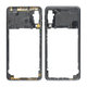 Samsung Galaxy A7 A750F (2018) - Střední Rám (Midnight Black) - GH98-43585A Genuine Service Pack