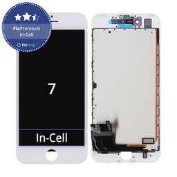 Apple iPhone 7 - LCD Displej + Dotykové Sklo + Rám (White) In-Cell FixPremium