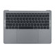 Apple MacBook Pro 13" A1708 (Late 2016 - Mid 2017) - Horní Rám Klávesnice + Klávesnice US + Mikrofon + Trackpad + Reproduktory (Space Gray)