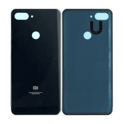 Xiaomi Mi 8 Lite - Bateriový Kryt (Midnight Black)