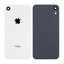 Apple iPhone XR - Sklo Zadního Housingu + Sklíčko Kamery (White)