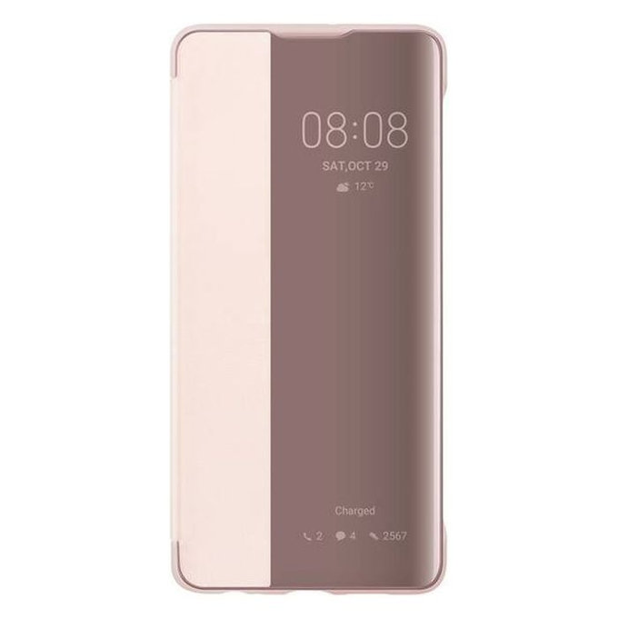 Huawei - Pouzdro SmartView pro Huawei P30, růžová