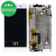 Huawei Y6 II Compact - LCD Displej + Dotykové Sklo + Rám (White) TFT