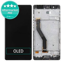 Huawei P9 Plus - LCD Displej + Dotykové Sklo + Rám (Black) OLED