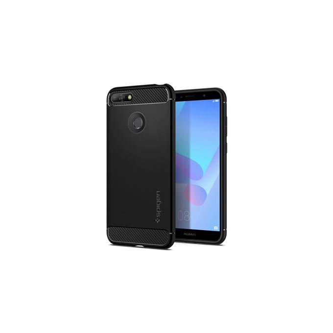 Spigen - Pouzdro Rugged Armor pro Huawei Y6 2018, černá