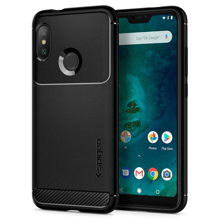 Spigen - Pouzdro Rugged Armor pro Xiaomi Mi A2 Lite / Redmi 6 Pro, černá