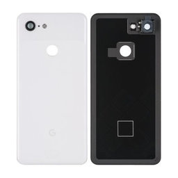 Google Pixel 3 - Bateriový kryt (Clearly White) - 20GB1WW0S02 Genuine Service Pack